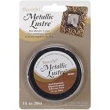 DecoArt Metallic Lustre Wax - Gold Rush 1 Oz | Wax Finish For Crafts, Wood, Metal
