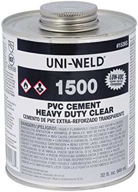 United ElchemG1524 PVC Cement, Clear