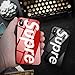 iPhone X Tempered Glass Back Case, AICase Supre Fashoin Hard Glass Back Cover Soft TPU Bumper Frame Anti-Fingerprints Anti Scratch Protective Case for Apple iPhone X/10 (Red)