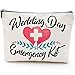 Blue Leaves Wedding Day Emergency Kit Makeup Bag, Bridal Shower Gift, Wedding Survival Kit, Cosmetic Bag,Bride Gifts,Bridal shower gift
