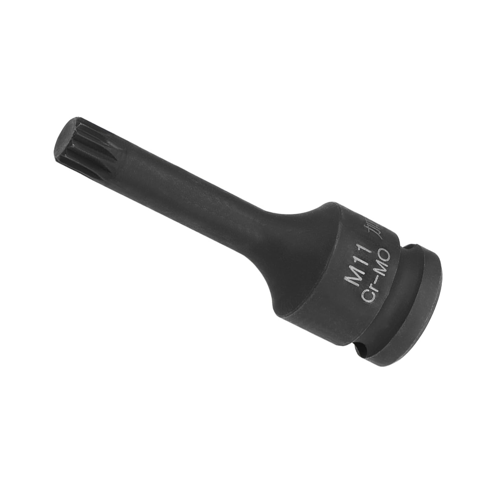 CoCud Impact Triple Square Spline Bit Socket, M11 Bit 1/2" Drive, Metric Lengthen Screwdriver Socket Adapter - (Applications: for Torque Wrench)