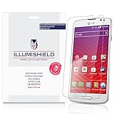 iLLumiShield - LG Volt Screen Protector Japanese Ultra Clear HD Film with Anti-Bubble and Anti-Fingerprint - High Quality (Invisible) LCD Shield - Lifetime Replacement Warranty - [3-Pack] OEM / Retail Packaging