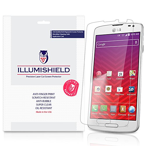 iLLumiShield - LG Volt Screen Protector Japanese Ultra Clear HD Film with Anti-Bubble and Anti-Fingerprint – High Quality (Invisible) LCD Shield – Lifetime Replacement Warranty – [3-Pack] OEM / Retail Packaging