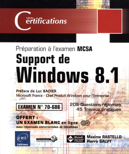 Support de Windows 8.1