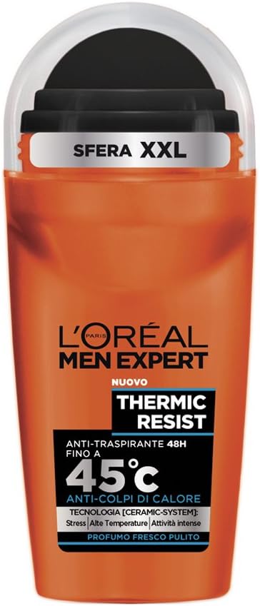 L'Oreal Paris Men Expert Thermic Resist Roll On Anti-Perspirant Deodorant 50ml