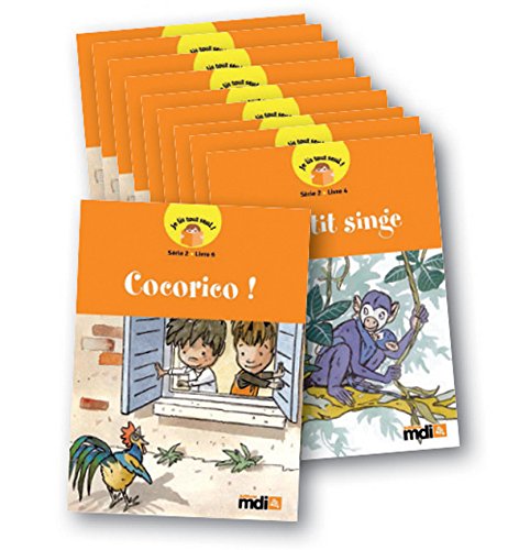 Je Lis Tout Seul Serie 2 Set de 10 livres (French Edition) by MDI