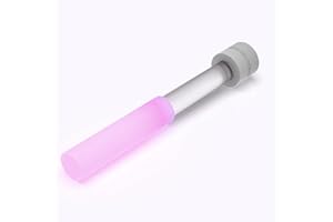 MYRIAD MELODIES Acrylic Strikers - Small - Select Your Favorite Color Accessory To Match With Your Singing Bowl - Illuminating Wavelength For Sound Baths and Performances - Pink Color