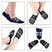 Toe Socks No Show Five Finger Socks Low Cut Cotton Running for Men 3 Pack