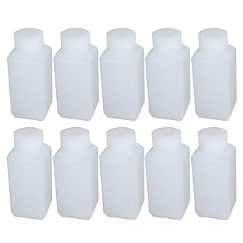 Amazon Othmro プラスチックラボ化学試薬ボトル 100ml 広口サンプル 密閉液体 固形収納ボトル ホワイト 10個 研究器具 実験 用品 産業 研究開発用品 通販
