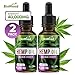 (2 Pack) Hemp Oil Extract 80,000MG for Pain & Stress Relief, Grown & Made in USA, Relieves Insomnia, Anxiety, Omega 3, 6, 9 for Better Skin, Nails & Hair