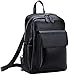 Heshe Womens Leather Backpack Vintage Casual Daypack for Ladies and Girls