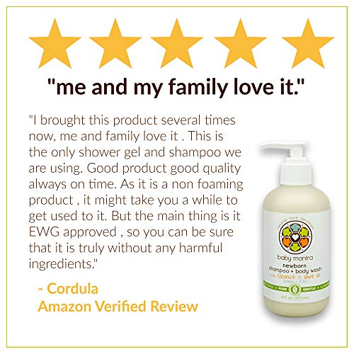 Baby Mantra Newborn Essentials Baby Gift Set, Includes Shampoo and Body