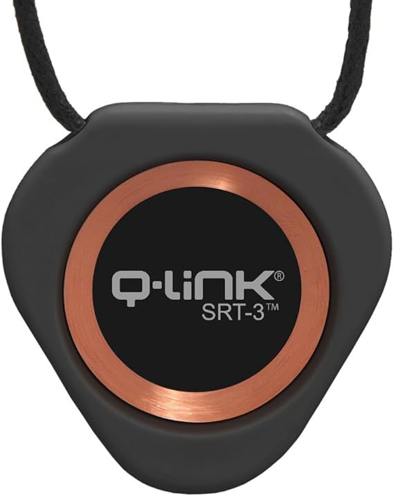QLink Triangle Acrylic SRT3 Pendant Black Amazon.co.uk Health