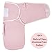 Baby Swaddle Blanket with Hat Set - Best Swaddles for Swaddling - Plant Dyes, Premium Quality Infant Swaddle Balankts for Girls