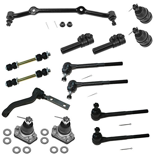 Steering & Suspension Ball Joints Idler Arm Center Link Tie Rod Adjusting Sleeve for Chevy S10 Pickup GMC S-15 Sonoma S-15 Pickup Jimmy S-15