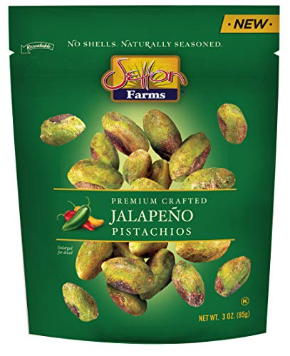 Setton Farms Seasoned Pistachio Kernels, JalapeÃ±o, 3 oz