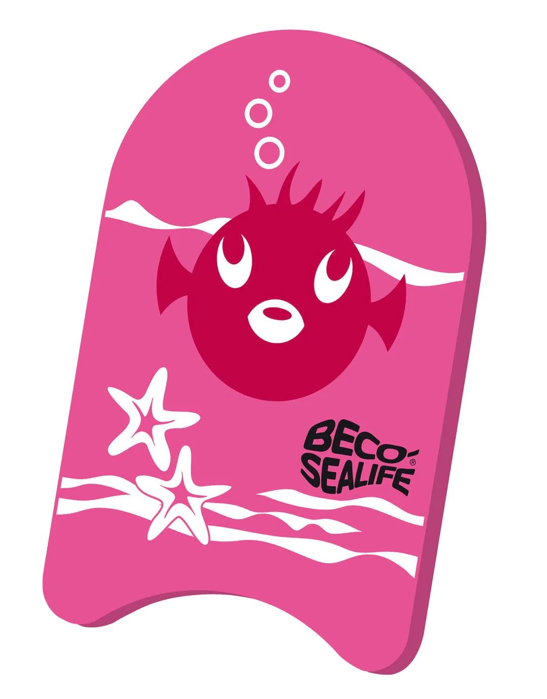 Beco Unisex Child Sealife Swimming Kickboard for Kids - pink, One Size