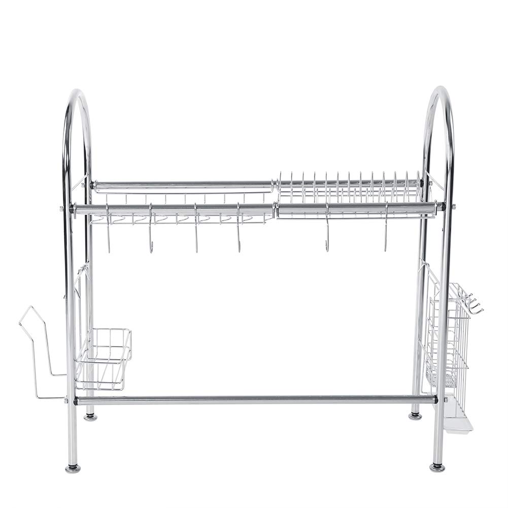 Scolapiatti in 304 acciaio inox Bicchieri scolapiatti piatto rack per ...