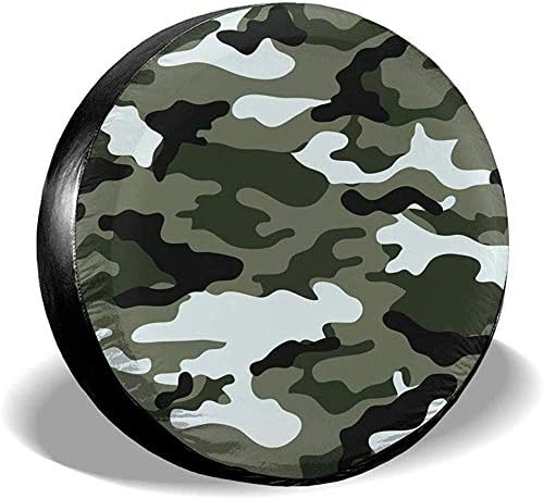 WCHAO Camouflage Spare Tire Cover Waterproof Dust-Proof Fit for Many Vehicle