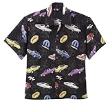 Dodge Charger Classic Mopar Cars Camp Hawaiian Shirt by David Carey (2X)