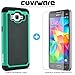 COVRWARE Samsung Galaxy Grand Prime (G530) [ Armor Defender] Dual Layer Protective Case [Shockproof] [Drop Protection] [Screen Protector] - Teal (CW-G530-SK12)