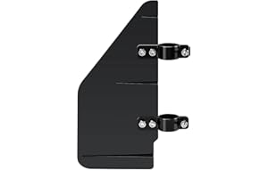 Trolling Motor Accessories, Haoguo Paddle Boat Parts, Boat Rudder Fits Most 24-55 Thrust Trolling Motors, Great for Pontoon, Fishing Kayak, Canoe, Jon Boat