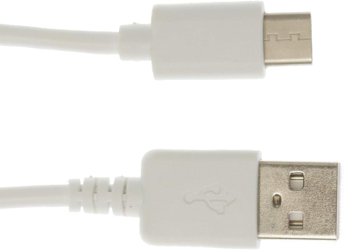 Kingfisher Technology 90cm USB Data Synch and Charger Power White Cable Lead Adaptor (22AWG) compatible with Samsung Galaxy Note 7 FE/7R SM-N935F, SM-N935K Phone