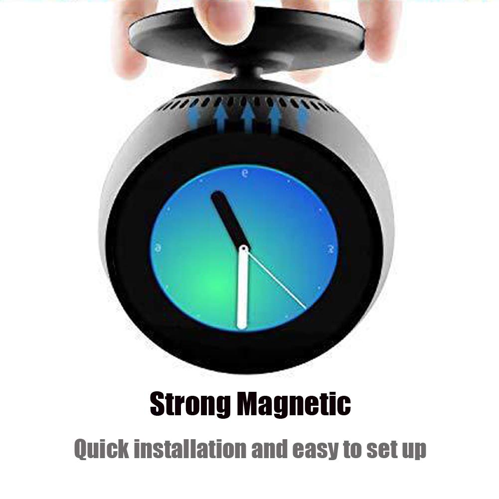 Toplee Echo Spot Stand, Magnetic Base Stand Adjustable 360 Degree Full Rotation Echo Spot Accessories for Home Office Bedroom Kitchen Application Base (Black)