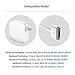 CulaLuva for MacBook Pro Charger 60W Magsafe 2 T-Tip Adapter Charger for MacBook Pro 13-inch After Late 2012