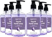 Amazon Basics Original Fresh Liquid Hand Soap, 7.5 Fluid Ounce, Pack of 6 (Previously Solimo)