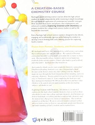 Exploring Creation with Chemistry, 3rd Edition Text only