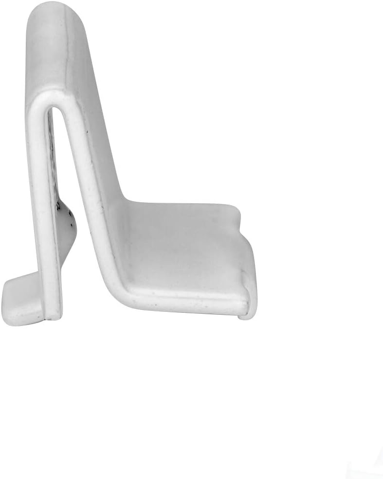 20 Pack White Knape & Vogt 256 Adjustable Steel Pilaster Shelf Support Clip: Home Improvement