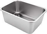 ASelected 304 Stainless Steel Washing Up Bowl 10 Litre 33x24x15cm