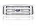 Ford Chrome 05-07 Super Duty/Excursion Grille Fits 99-04 Including XL, XLT, Limited, Eddie Bauer - Brand New Parts with Factory Clips & Screws- Direct Replacement Modified Grille Kit 1999-2004