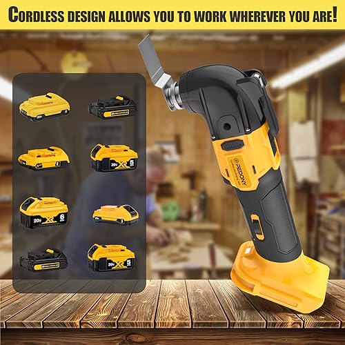 Cordless Oscillating Tool For Dewalt 20V Battery, Replacement (DCS356B