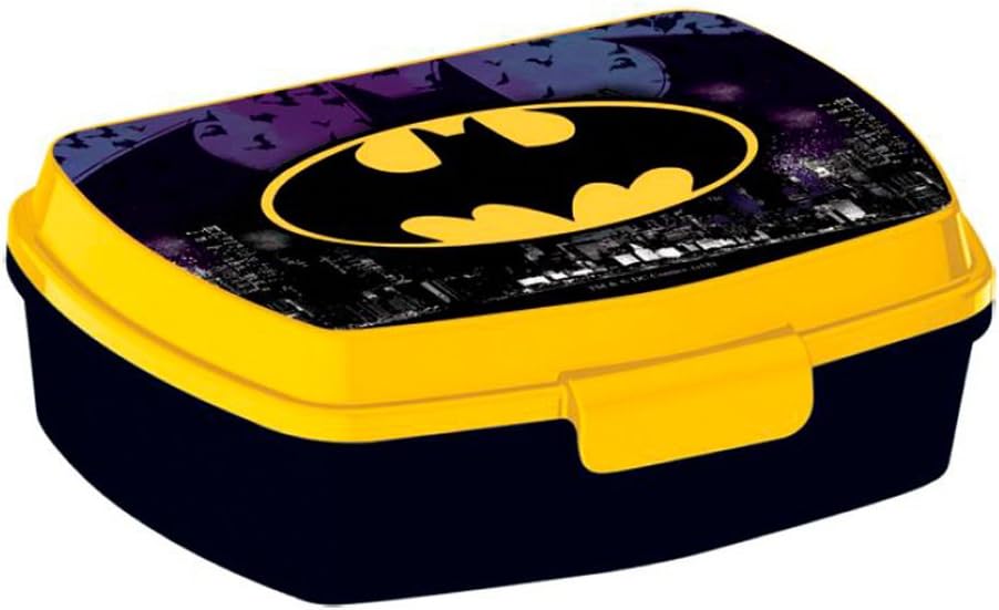 Personaje Batman - Fiambrera rectangular pequeña: Amazon.es: Hogar
