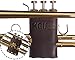 Trumpet valve guard by KGUBrass is the leather trumpet valve protector made of luxurious mild and thick material; use as protection from corrosion, scratches and stains (Brown (Blue thread))