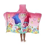 Dreamworks Trolls Girl's Hooded Towel Wrap 24