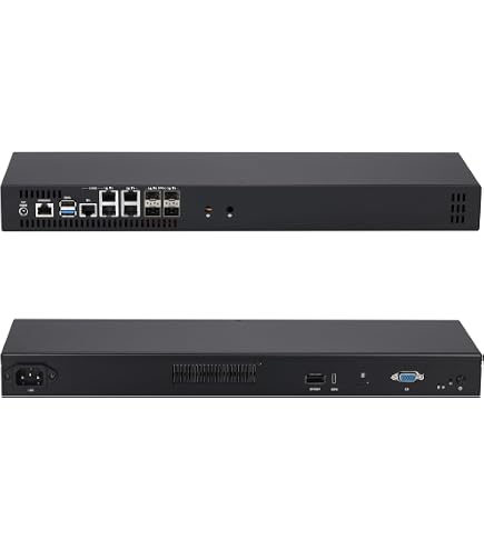 Amazon.com: Qotom Mini PC 10G SFP+ RS232 VGA Firewall Router-Atom