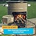 EcoZoom Versa Rocket Survival Stove – Portable Wood Burning, Biomass and Charcoal Camp Stove for Camping, Outdoor and RVthumb 1