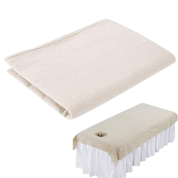 Beauty Massage Bed Sheets, Salon Massage SPA Couch Soft Cotton Bed