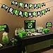 Video Game Happy Birthday Banner Gaming Party Supplies For Boy Gamers Birthday Party Favors