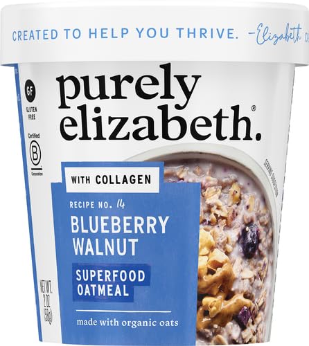 PURELY ELIZABETH, OATS BLUEBERRY WALNUT COLLAGEN PROTEIN, 2 OUNCE