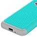 J3 Case, Express Prime Case, LK [Shock Absorption] Hybrid Armor Defender Protective Case Cover for Samsung Galaxy J3 / Express Prime (Teal)