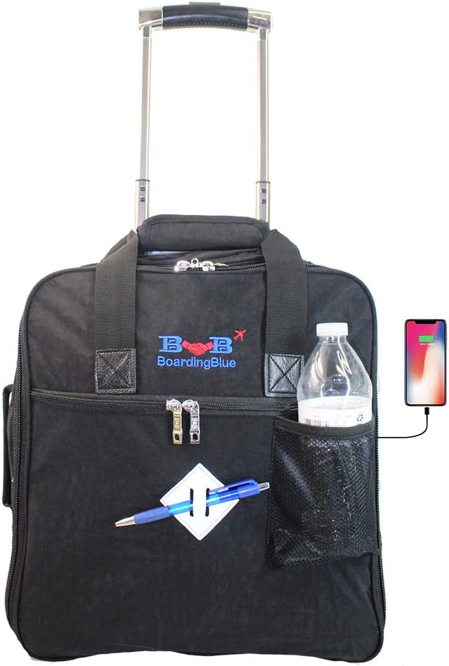 Personal item 16" Rolling Under Seat Duffel Bag for