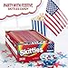 SKITTLES America Mix Red, White & Blue Patriotic Candy, 2-Ounce Full Size Bag (Pack of 24)