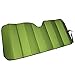 Motor Trend AS-312-GN Green Front Windshield Shade-Jumbo Accordion Folding Auto Sunshade for Car Truck SUV-Blocks UV Rays Sun Visor Protector-Keeps Your Vehicle Cool-66 x 27 Inch