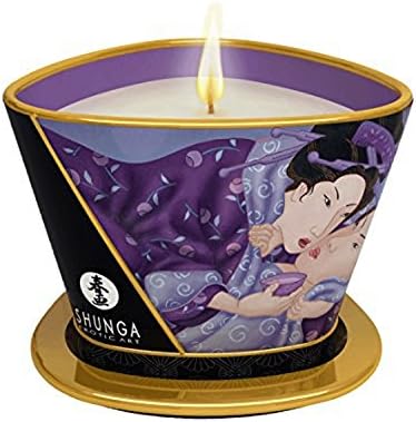 Shunga Caress by Candlelight Massage Candle - Libido/Exotic Fruits
