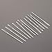 yueton 40pcs 2.7 inch Metal Large Eye Blunt Needles Yarn Needles for Knitting Crochet Projects (Sliver End)