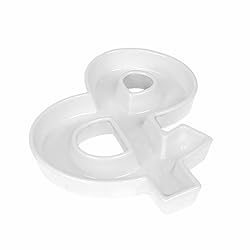 Coffeezone Ceramic Letter Dish & Plates for